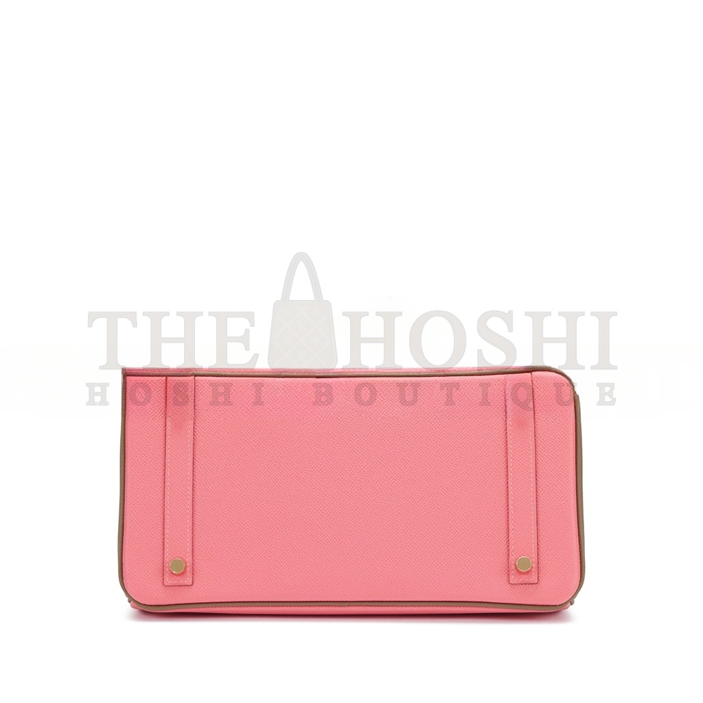 H**me5 BIRKIN 25 CLEMENS LEATHER MILKSHAKE POWDER WINDBREAKER GRAY BK30E510EPCZ (25*20*13cm) Master Quality